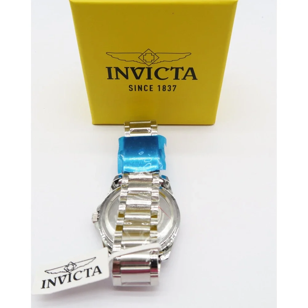 Invicta Diver Mens Watch 69403 42mm Green Dial Stainless Steel Quartz New